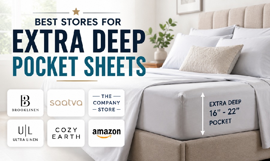 Best Stores for Extra Deep Pocket Sheets
